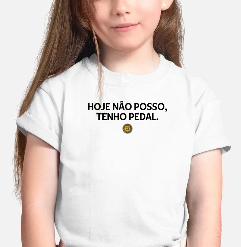 Camiseta kids TENHO PEDAL.