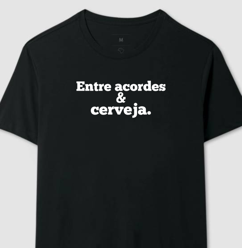 Entre acordes e cerveja
