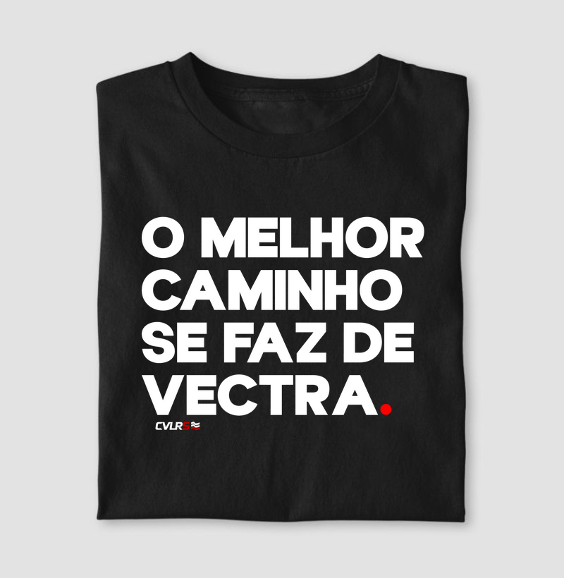 O melhor caminho se faz de vectra.