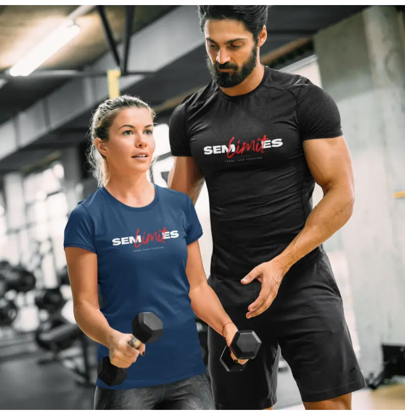 Camiseta Sem Limites - Torne Tudo Possível