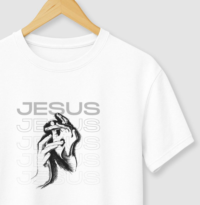 Camiseta Jesus em Libras | Toque de fé UNISEX