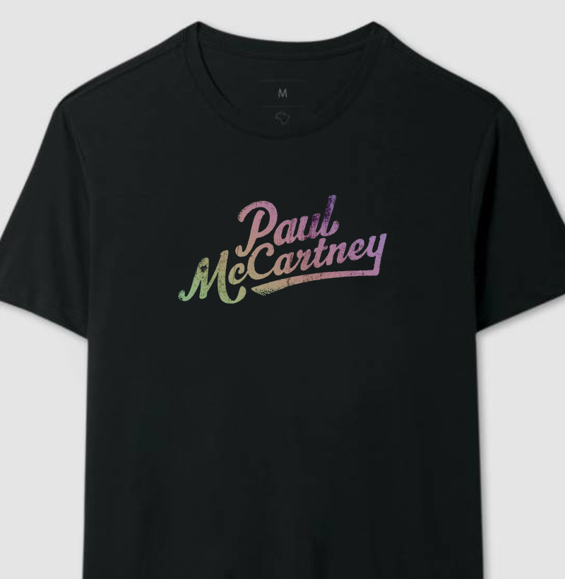 Camiseta Paul McCartney Vintage Logo
