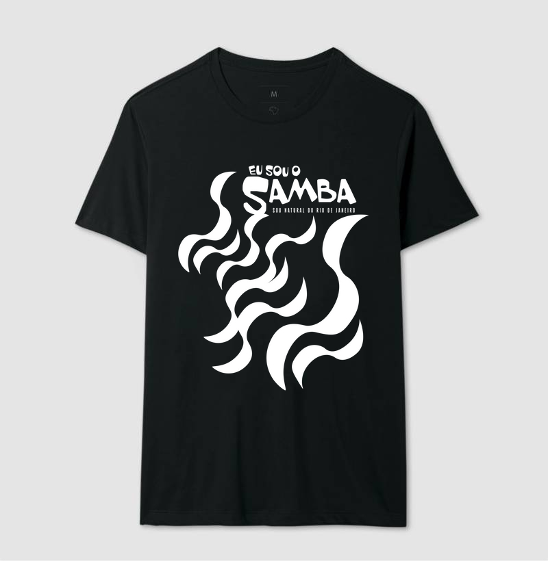Camiseta Eu Sou o Samba