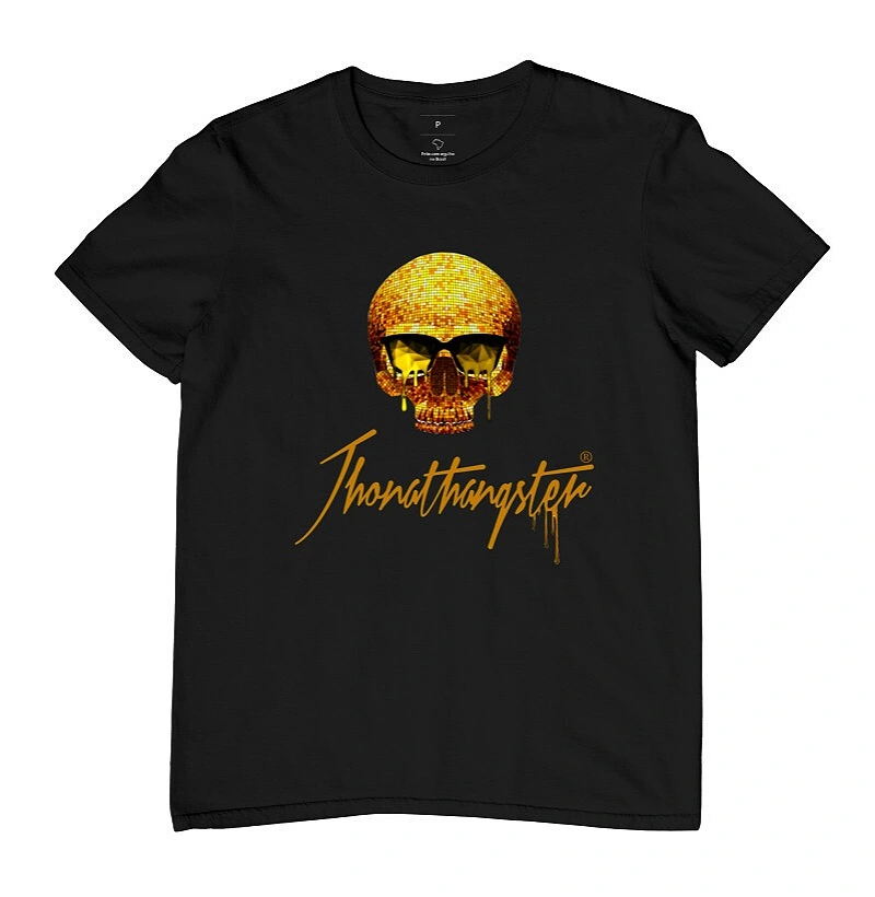Camiseta Masculina Skull Deluxe