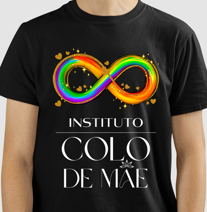 Camiseta da Logo (letra branca)