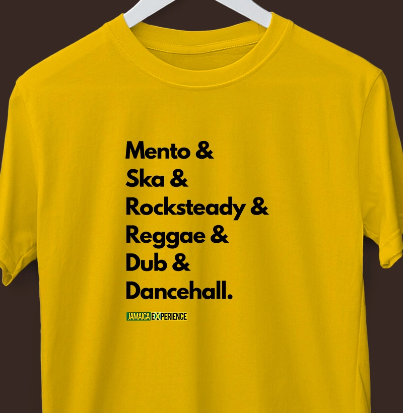 Mento & Ska & Rocksteady & Reggae & Dub & Dancehall.