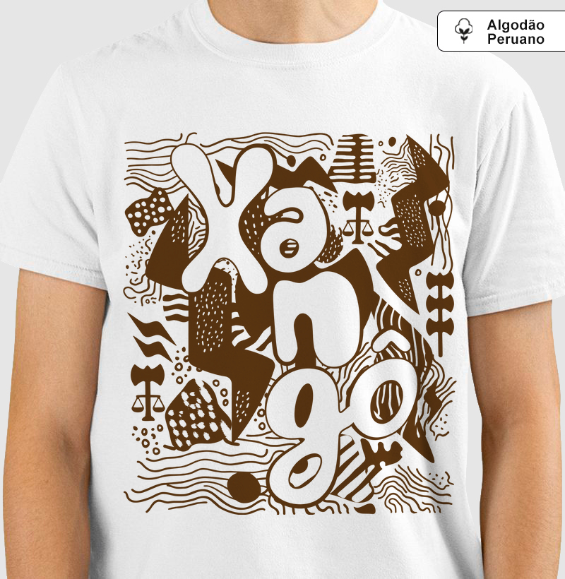 Camiseta Algodão Peruano - Xangô Essência