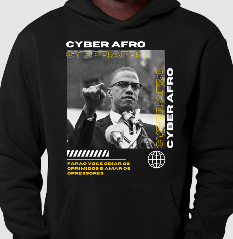 Hoodie Moletom Malcolm X