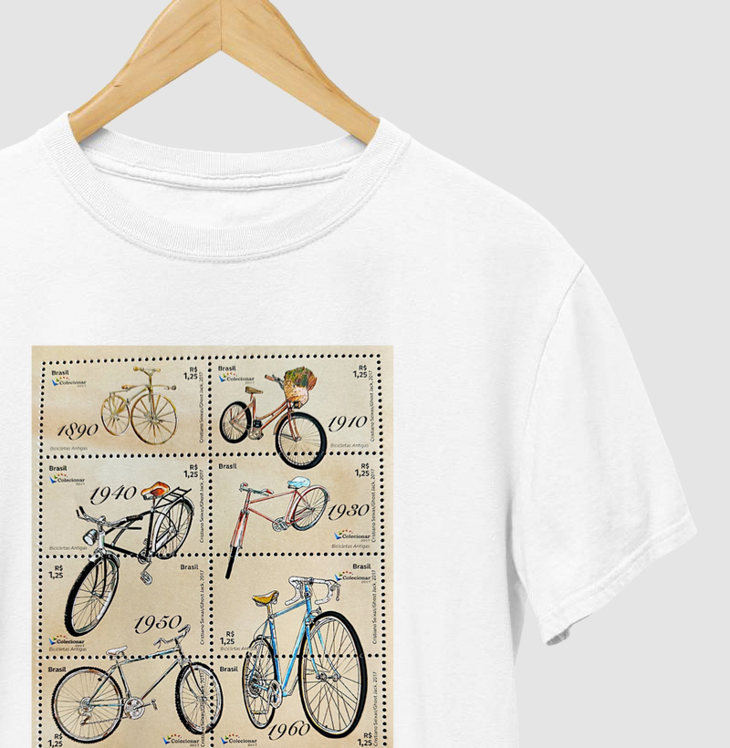 BICICLETAS ANTIGAS • selos colecionáveis