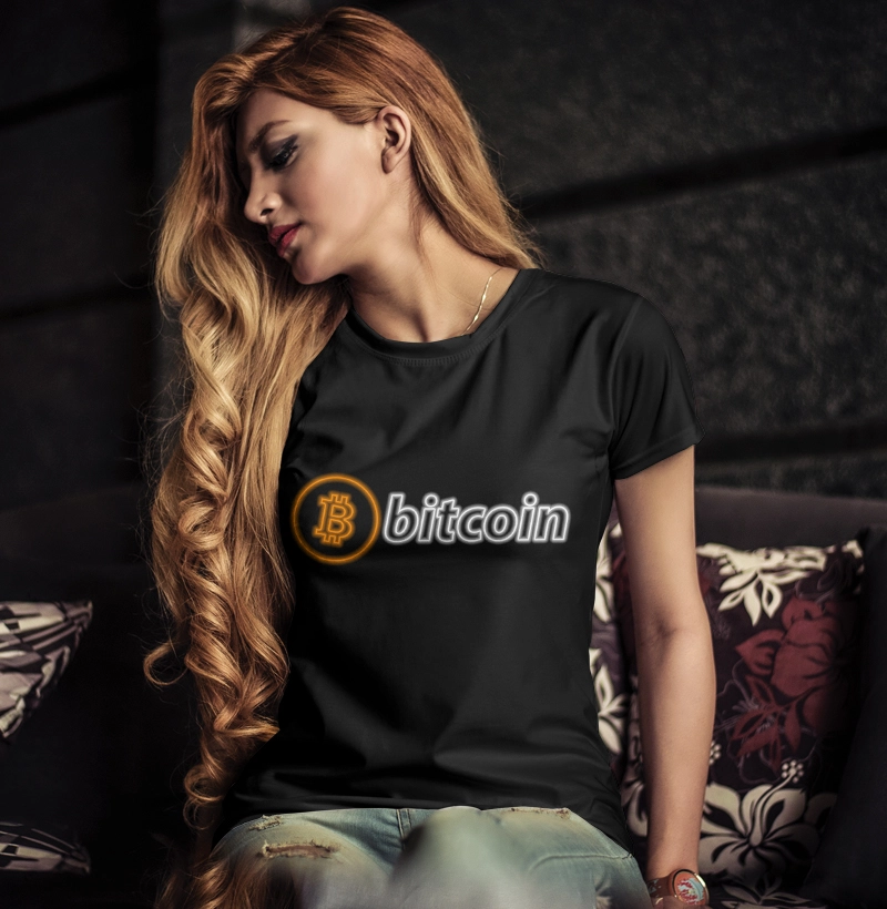 Baby Look Bitcoin neon