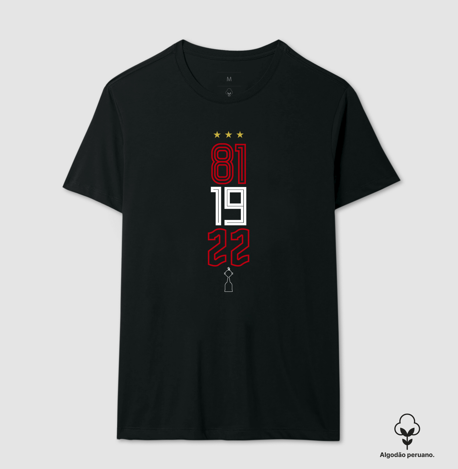 Camiseta Algodão Peruano Anos Eternos