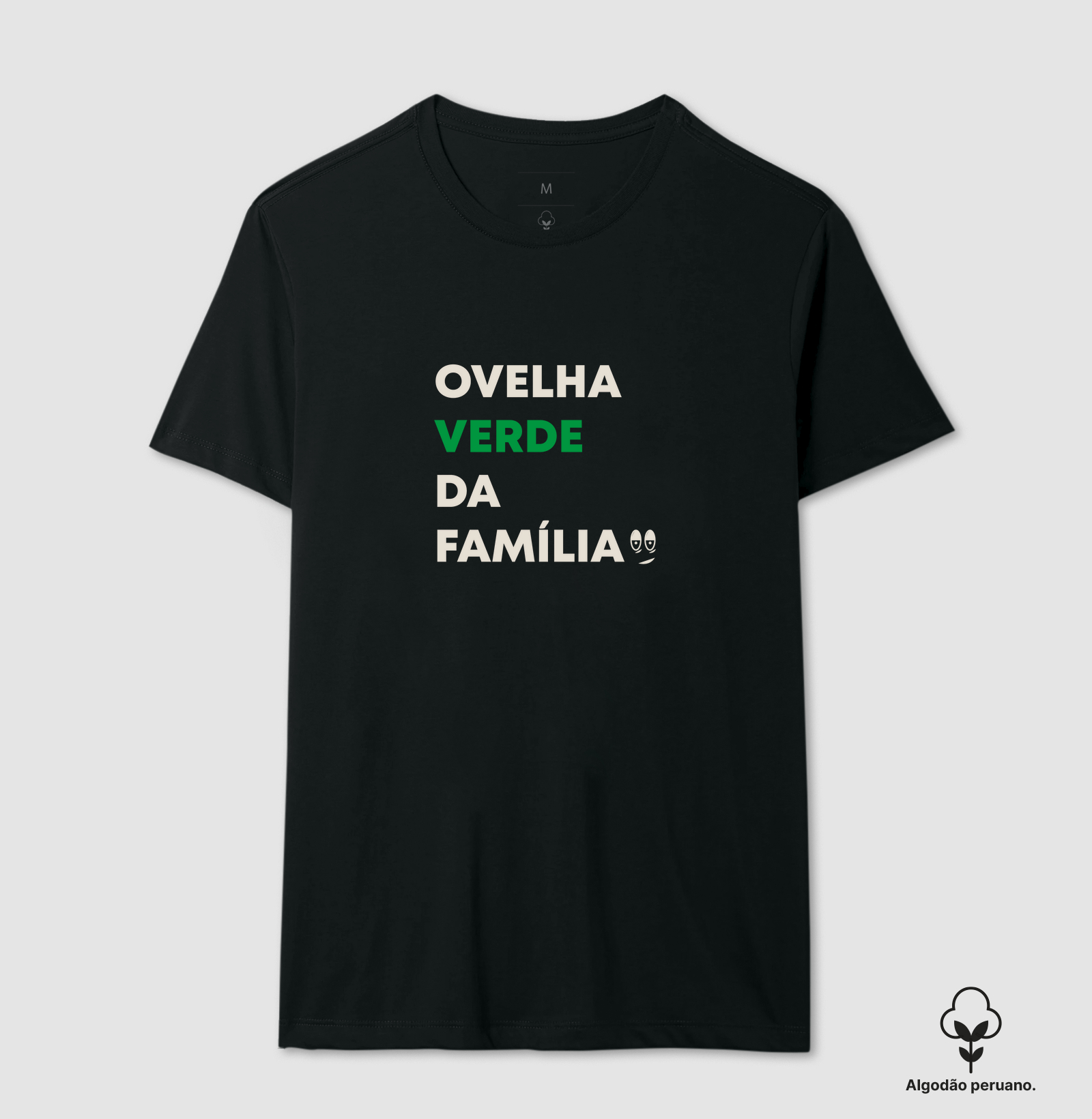 Ovelha verde da família (🌟algodão peruano)
