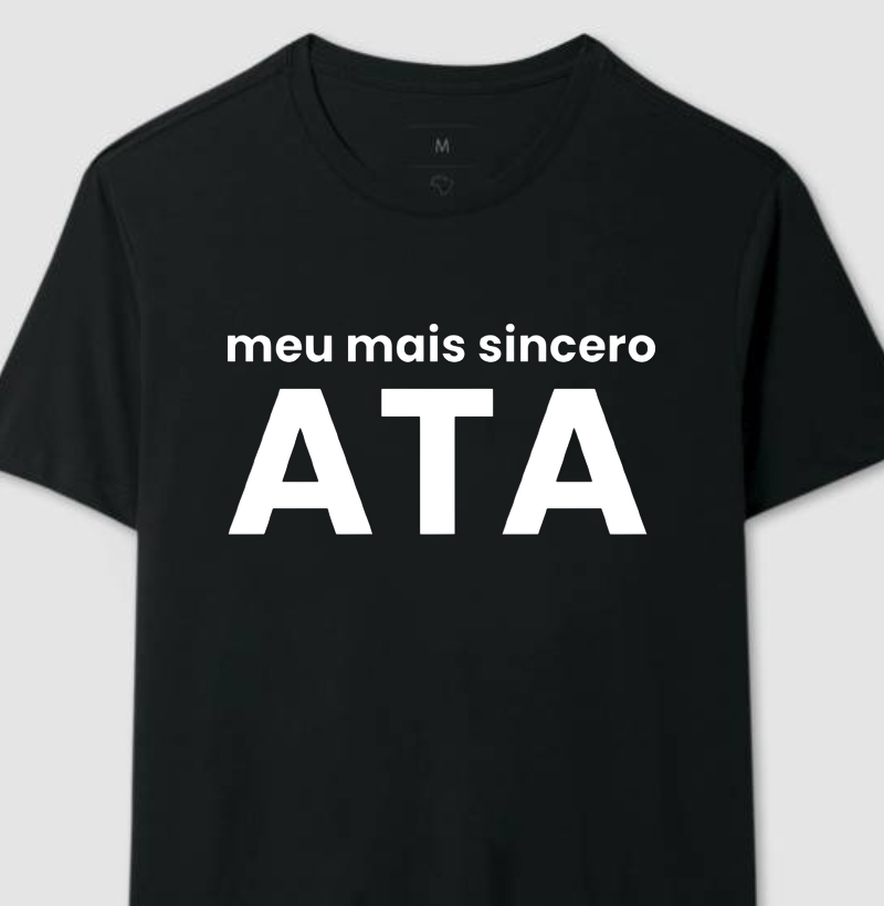 Meu mais sincero ATA