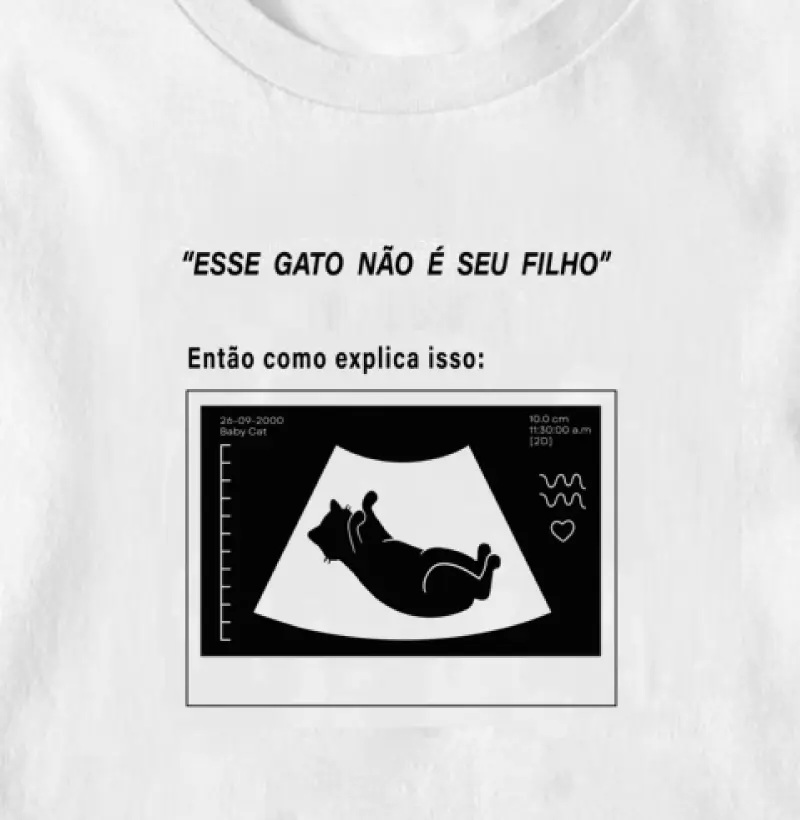 "ESSE GATO NÃO É SEU FILHO" - Então como explica isso: (ULTRASSOM)