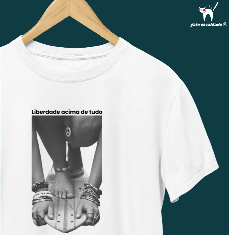 Camiseta Liberdade Acima de Tudo
