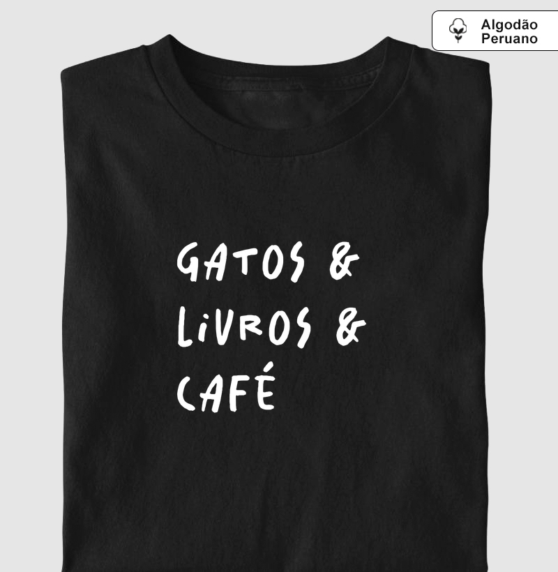 Gatos & Livros & Café