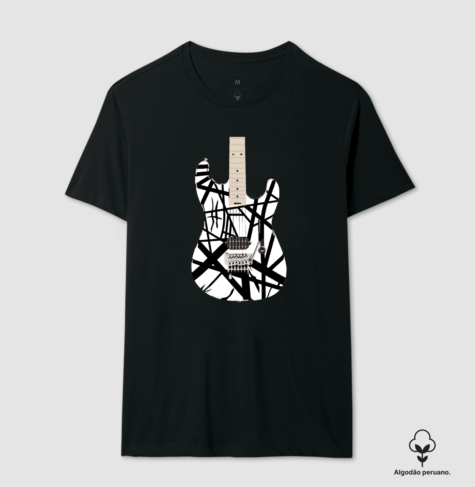Frankenstrat Guitar: White 'n' Black Edition