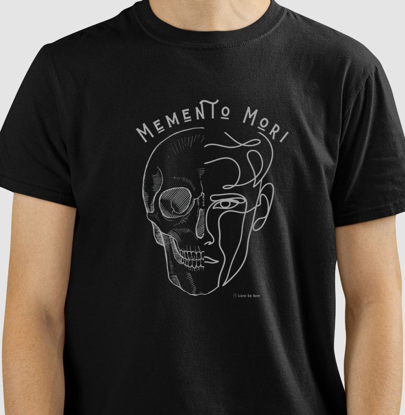 Camiseta - Memento Mori face