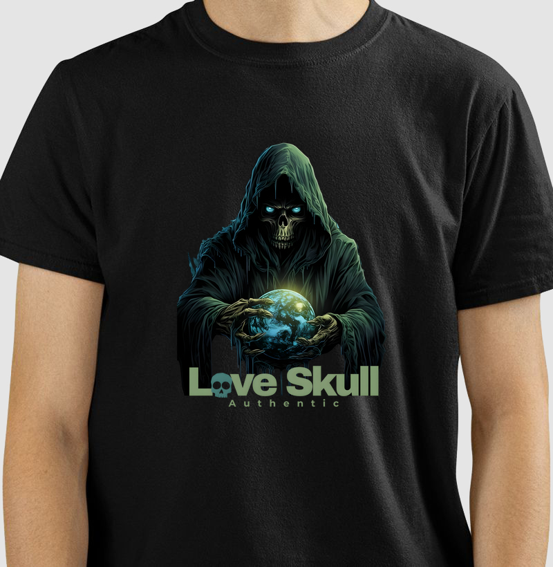 Camiseta Love Skull