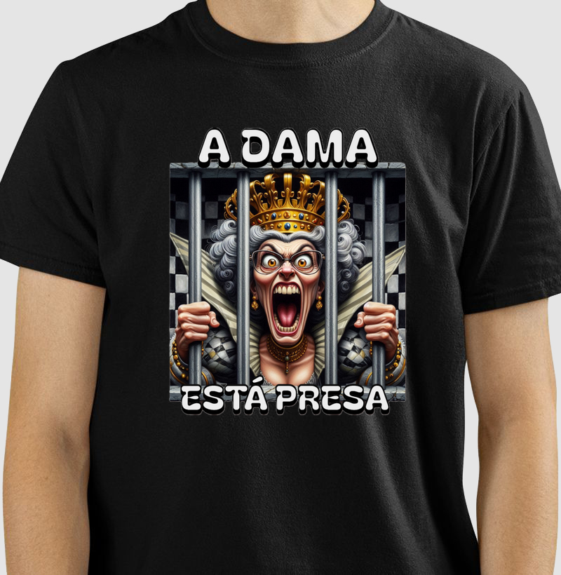 A Dama está presa