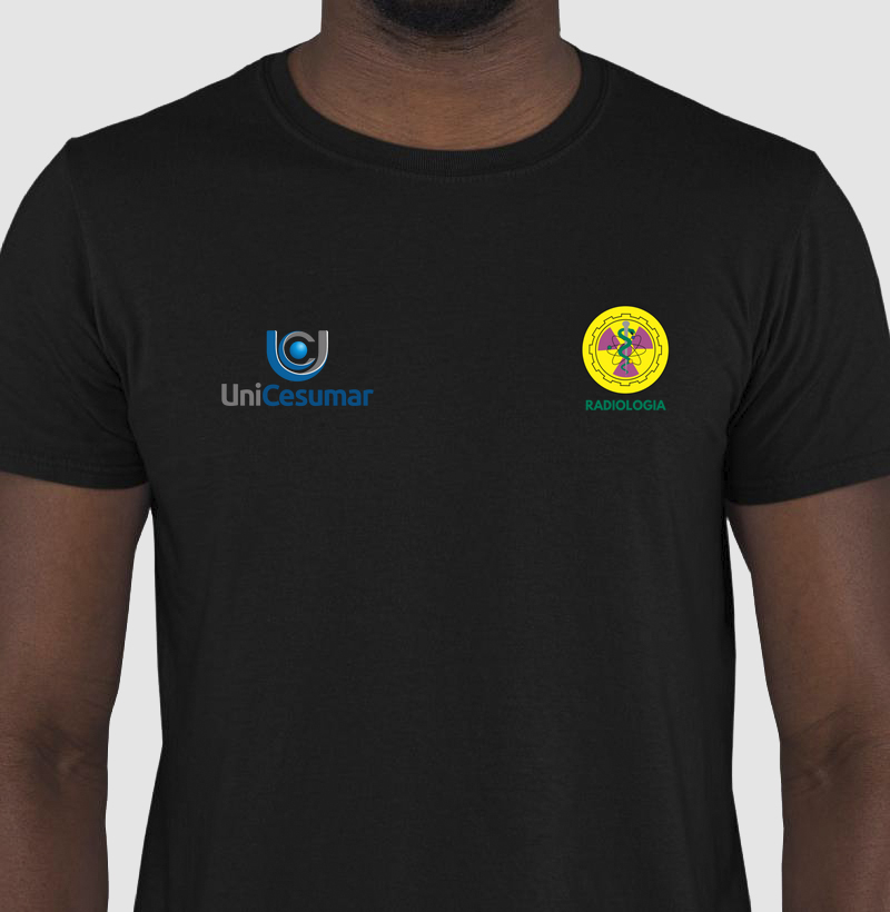 Camiseta Radiologia minimalista