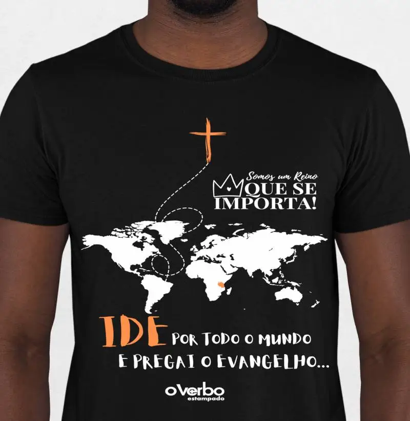 CAMISETA SOMOS UM REINO QUE SE IMPORTA