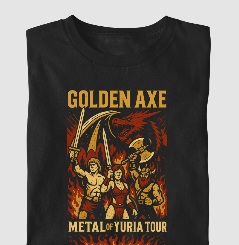 Golden Axe Metal Of Yuria Rock Collection