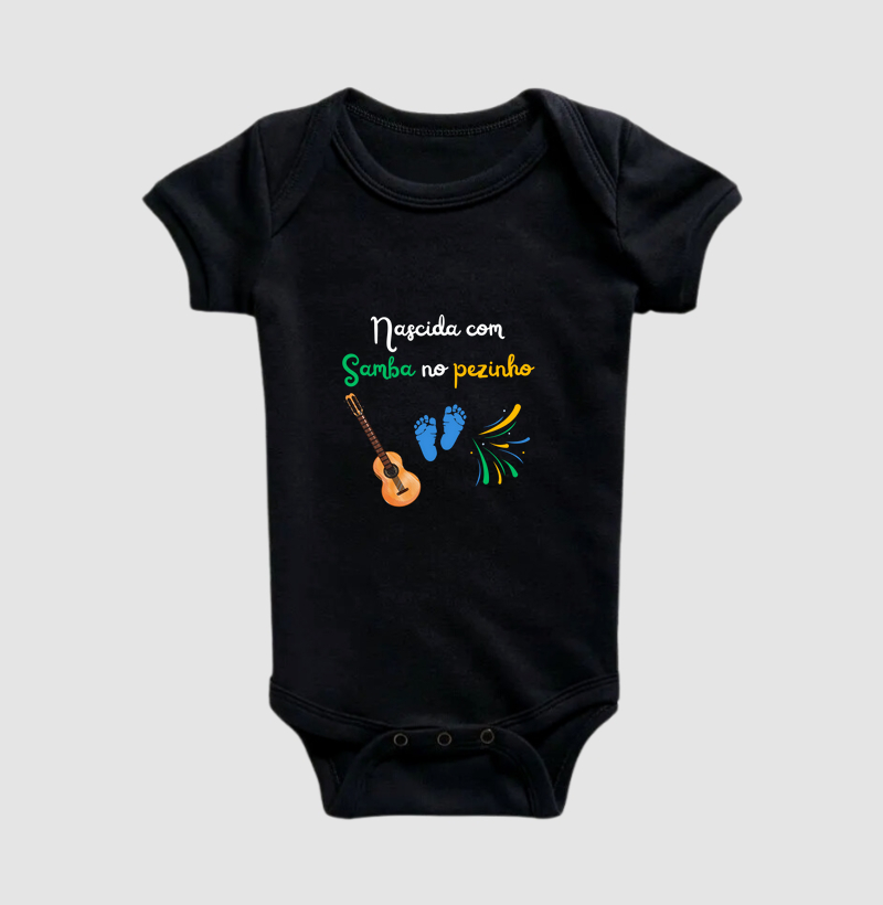 Nascida com samba no pezinho