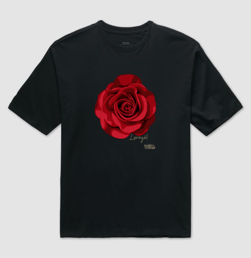 Oversized Rosa de Pombagira Laroyê