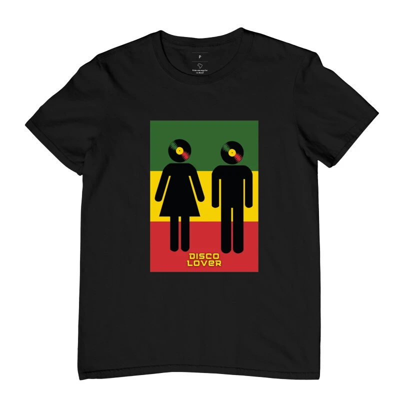 Camiseta disco lover