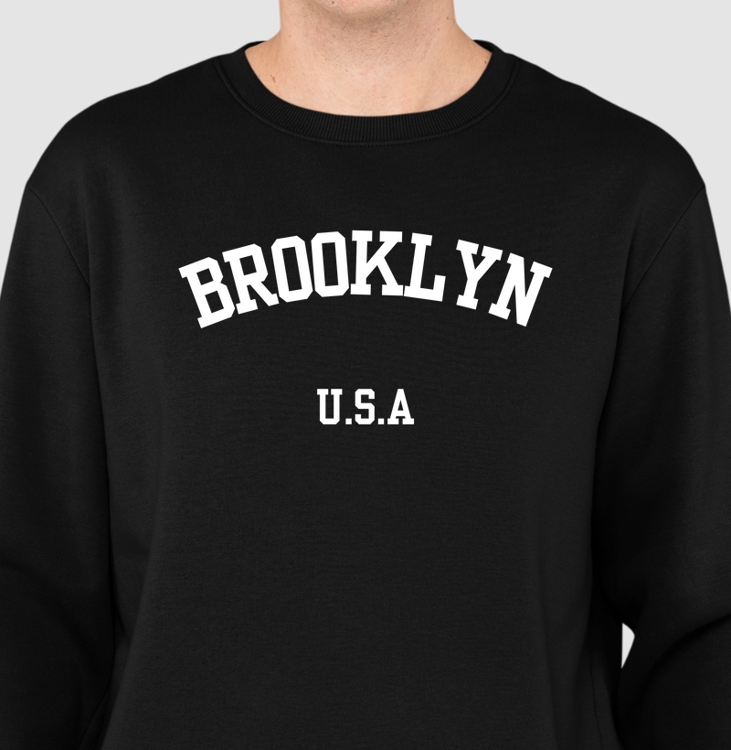 Moletom Suéter Slim BROOKLYN