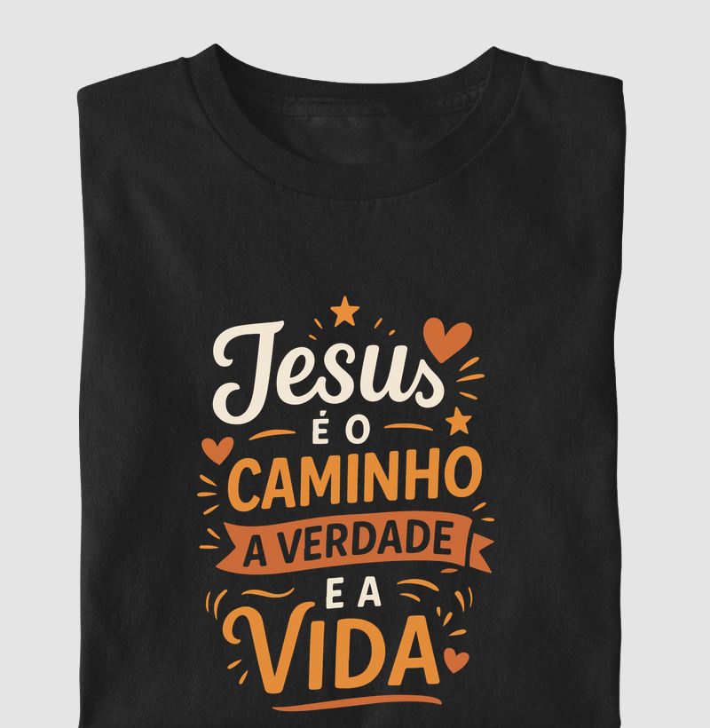 Camiseta Jesus é o caminho