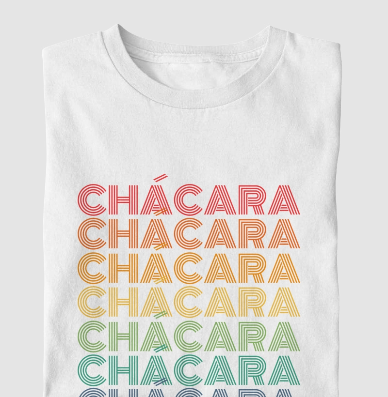 Chácara Letreiro Retrô
