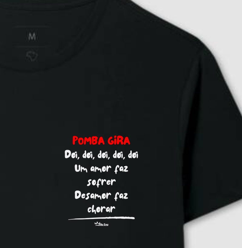 POMBA GIRA Dói, dói, dói, dói, dói Um amor faz sofrer Desamor faz chorar
