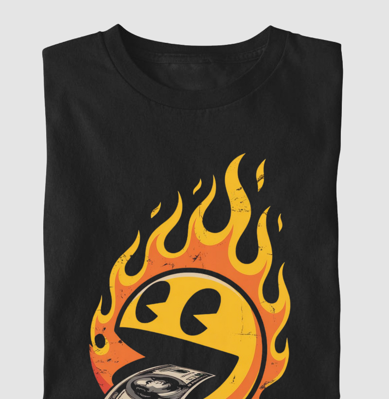 Camiseta Pac-Man Fome de Grana