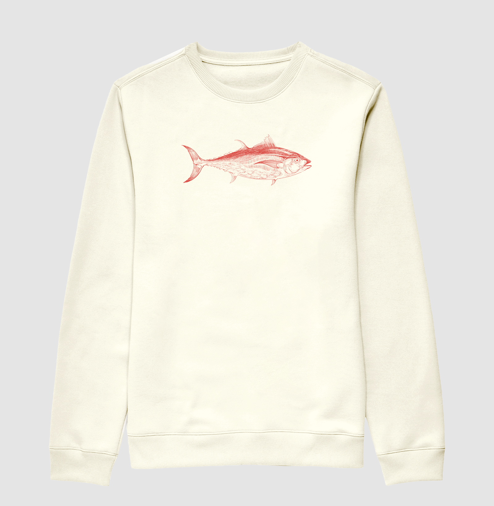 Tuna fish sketch illustration