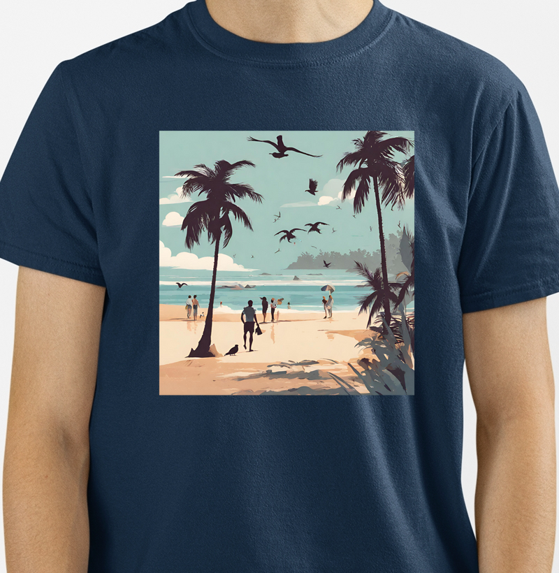 camiseta verão