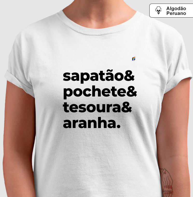 Sapatão& Pochete& Tesoura& Aranha