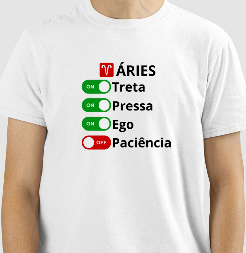 Camiseta Áries ON