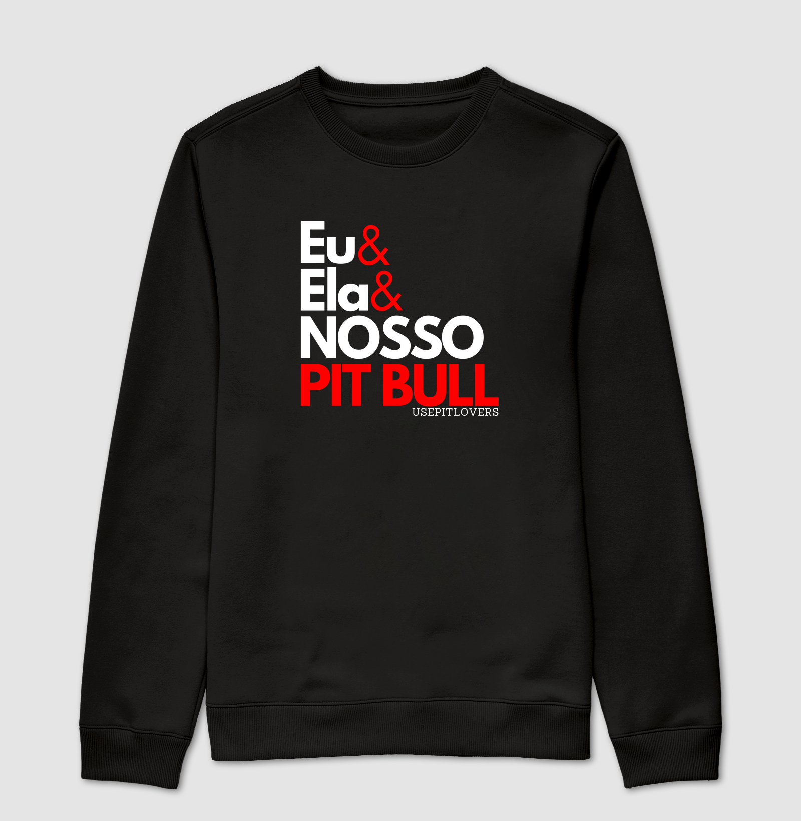 EU E ELA E NOSSO PIT BULL