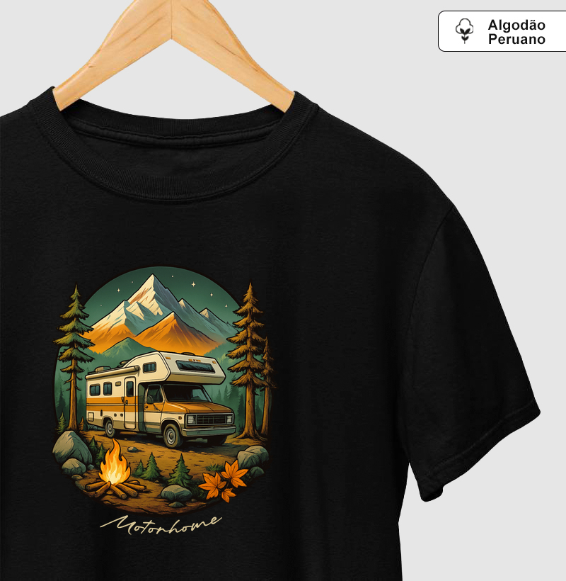 Motorhome ao Anoitecer
