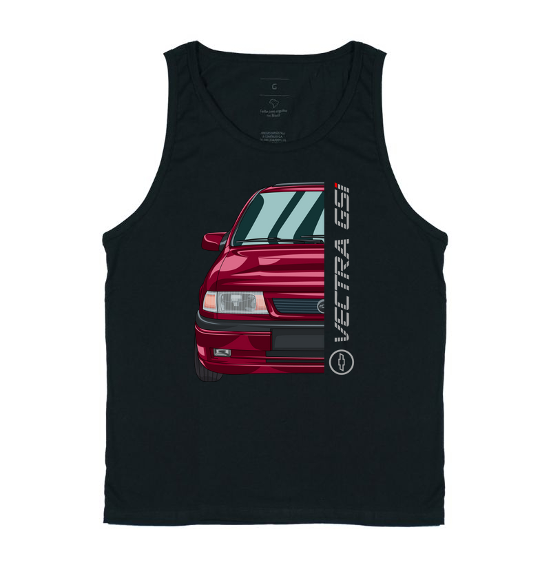 Vectra GSI Vermelho Goya Perfil