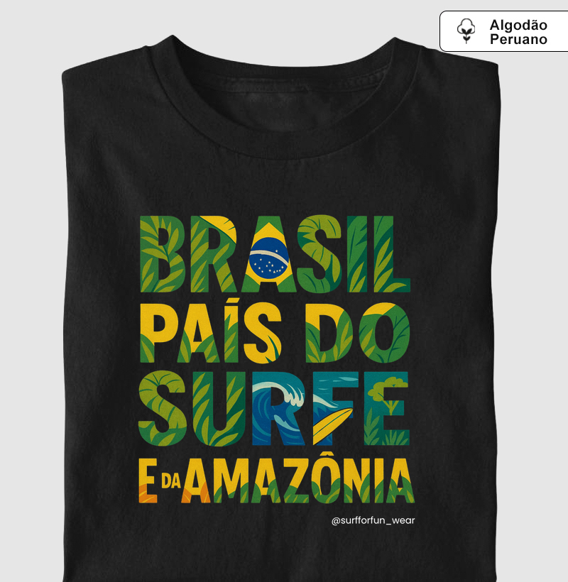 Brasil pais do surf e da amazônia