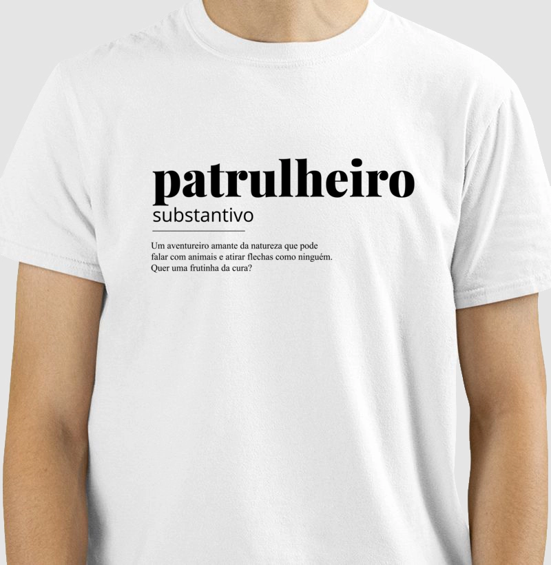 Camiseta Patrulheiro