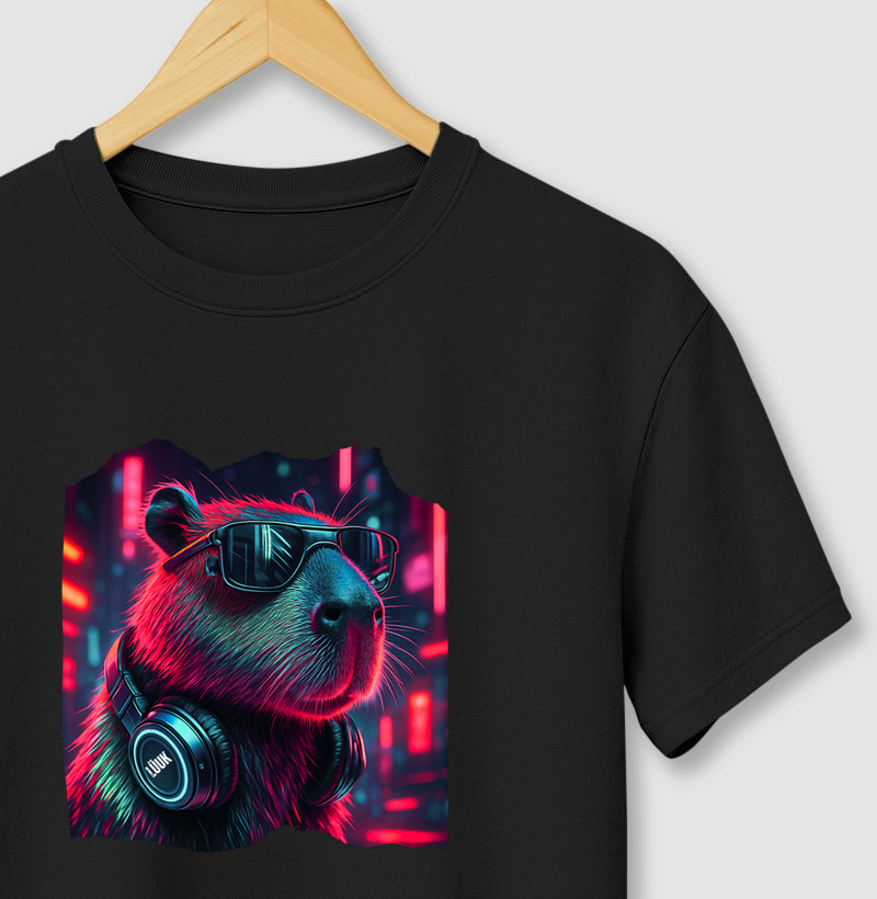 Capivara Vibe Neon