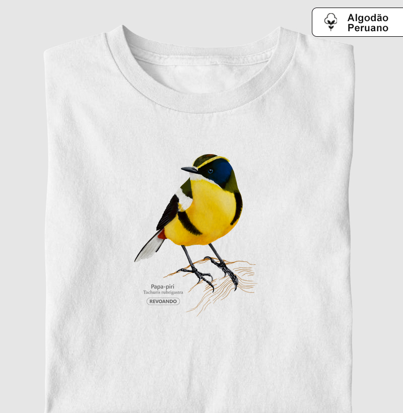 Inky Aves - Papa-piri - Algodão Peruano