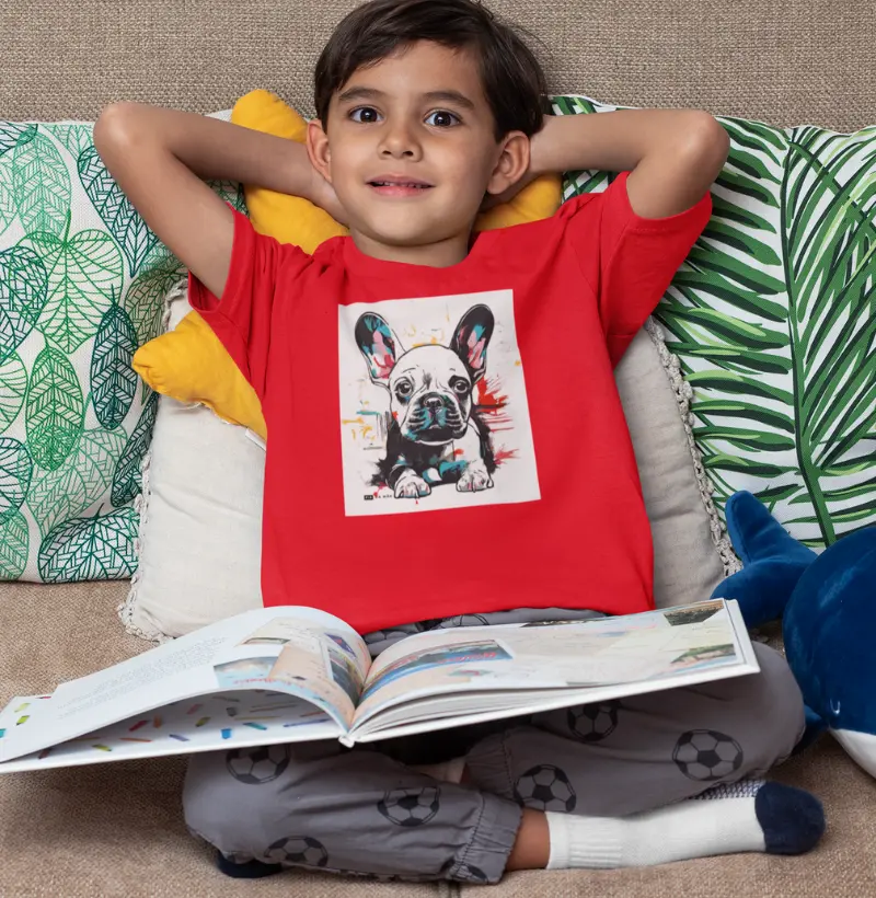 124 - Camiseta Infantil algodão - Spydogfull