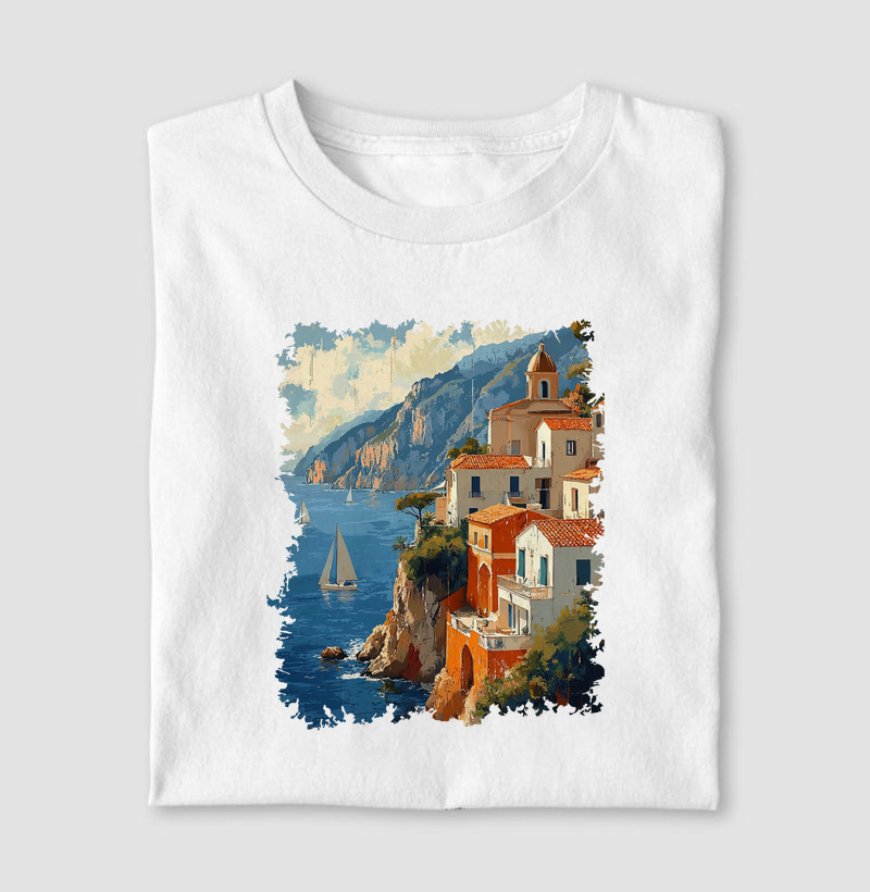 Camiseta Paisagem Costa Amalfitana 384
