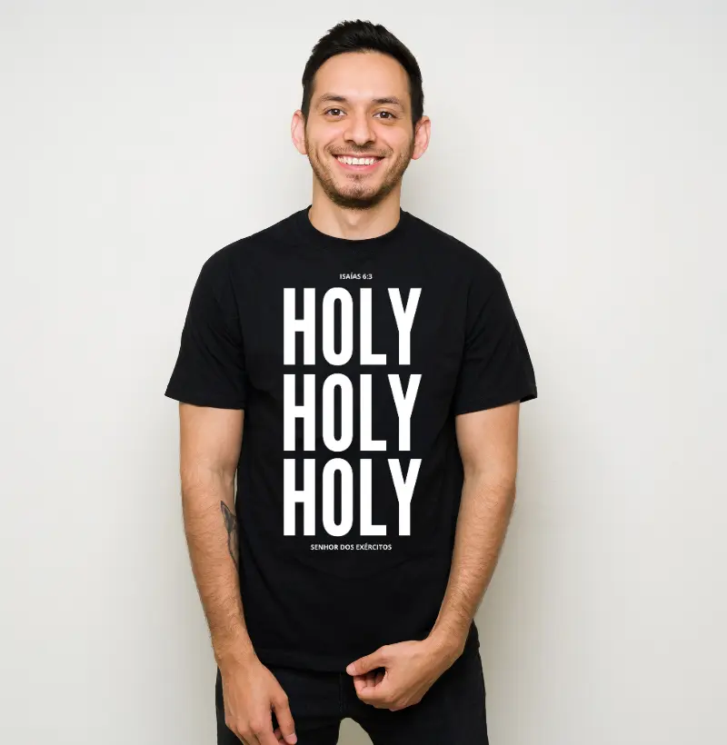 Camisa Preta Holy