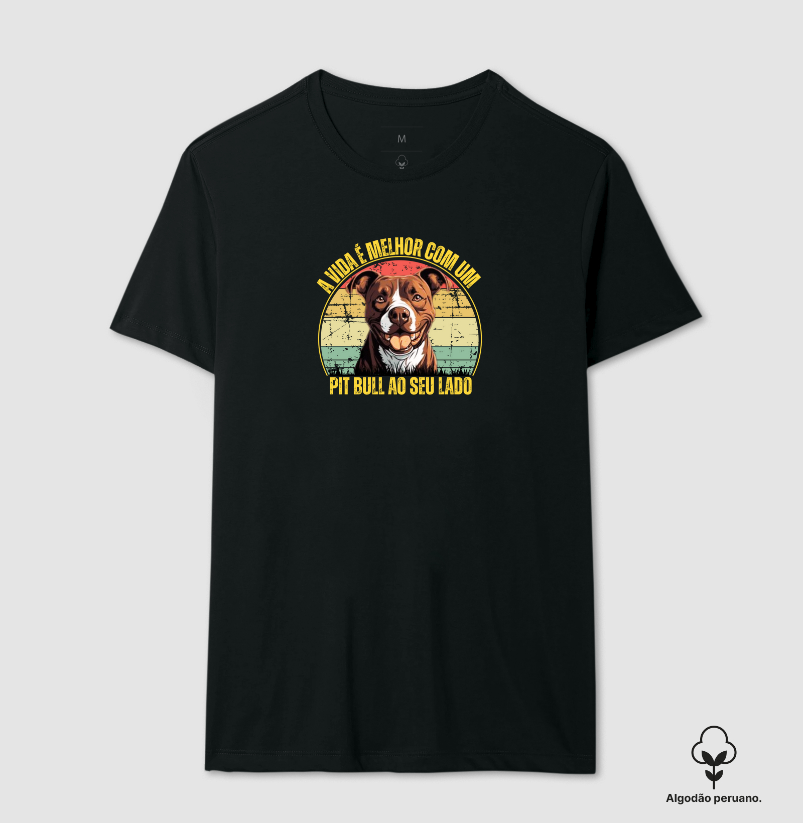 A vida é melhor com um Pit Bull ao seu lado